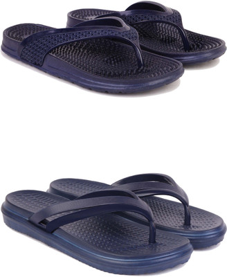 DRACKFOOT Women Slippers(Blue , 6)