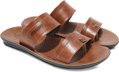 asian Men Slippers(Tan , 6)