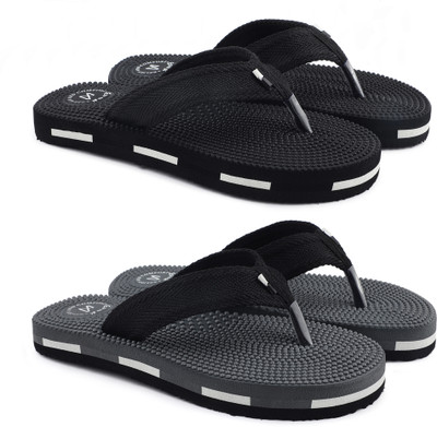 Vokline Men Slippers(Multicolor , 8)