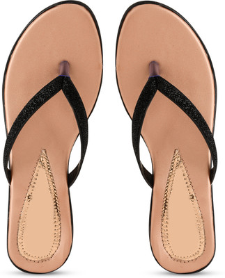 Komfy Women Heels(Black , 4)