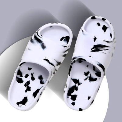 Ambit Men Slides(White, Black , 6)