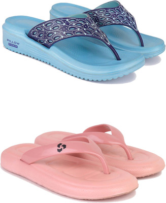 DRACKFOOT Women Slippers(Multicolor , 8)