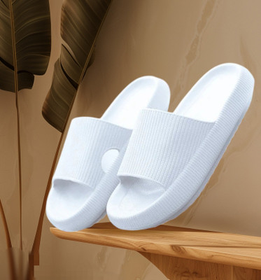 Ambit Men Slides(White , 6)