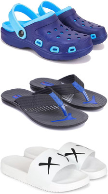 Pennen Men Flip Flops(White , 8)