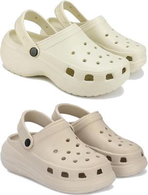 Pennen Women Flip Flops(Beige , 5)