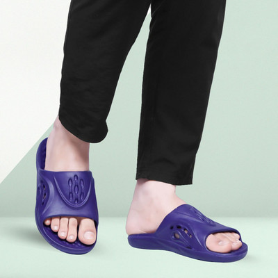 Superaj Men Slides(Navy, Blue , 9)