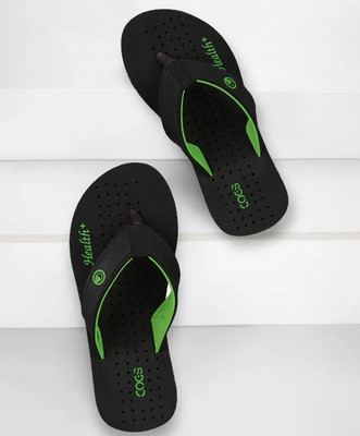 Cogs Men Soft Comfortable Slippers Flip Flops For Men Slippers(Black , 6)