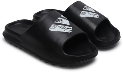 RNT Men Slides(Black , 6)