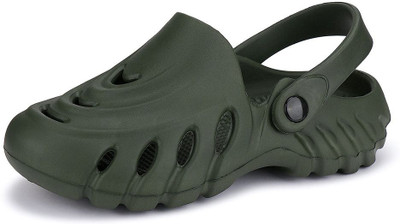 DRACKFOOT Men Clogs(Olive , 7)