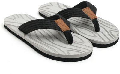 CIBEK Men Flip Flops(Grey , 10)