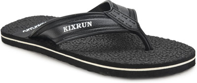 Kixrun Men Slippers(Black , 9)