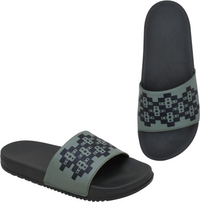 CLOSHO Men Slides(Green , 10)