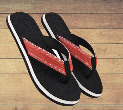 Cogs Men Mens Comfortable Trending And Stylish Embozing Slipper And Flipflop Slippers(Black , 9)