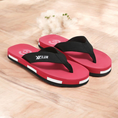 Hilux Men Slippers(Red , 6)