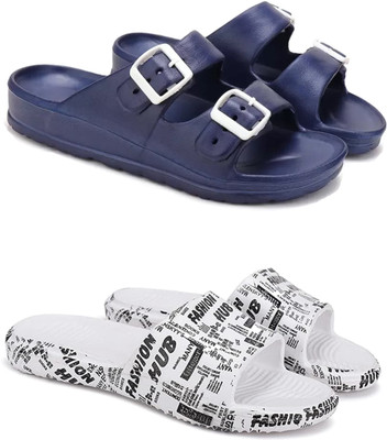 DRACKFOOT Men Slides(Multicolor , 9)