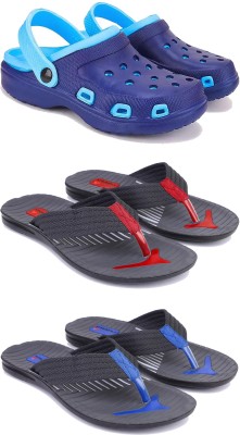 Pennen Men Flip Flops(Multicolor , 9)