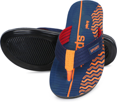 airaqua Men Slippers(Blue , 7)