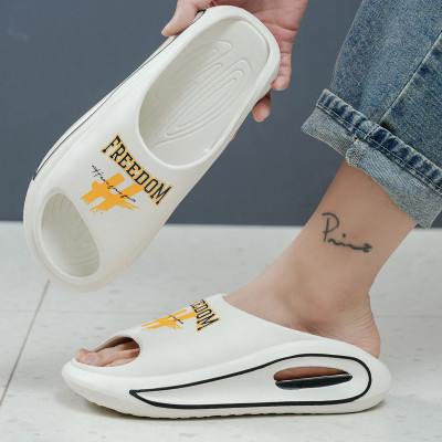 HASTEN Men Slides(White , 7)