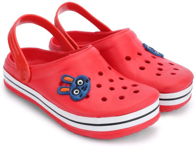 Vomoya Women Clogs(Red , 8)