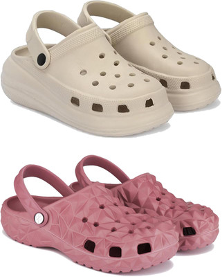 Pennen Women Flip Flops(Pink , 8)