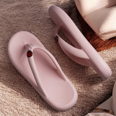 Free Kicks Women Slippers(Pink , 8)