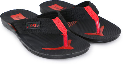 airaqua Men Slippers(Black , 8)