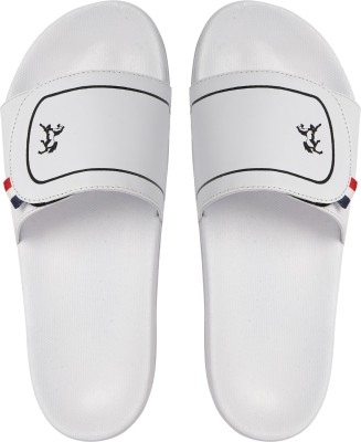 PERY-PAO Men Slides(White , 11)