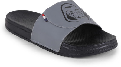 PERY-PAO Men Slides(Grey , 10)