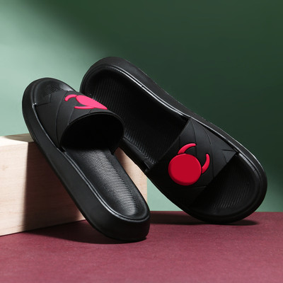 Begone Men Slides(Black , 6)