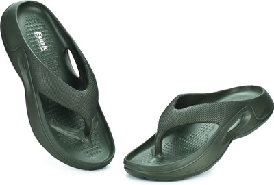 EVOK Men Flip Flops(Olive , 8)