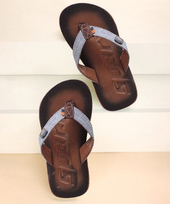 Sparx Men SFG-37 Flip Flops(Brown , 8 UK/India)