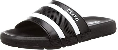FLITE Men Slides(Black , 9)