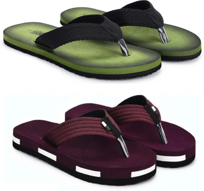 Hambler Men Slippers(Multicolor , 6)