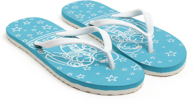 Indrawati Women Indrawati Ortho Hawai Slipper | Footwear Chappal Comfortable Flip Flops(Blue , 6)