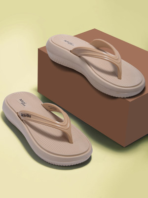 action Women Women APTW-15 Slippers(Beige , 7)