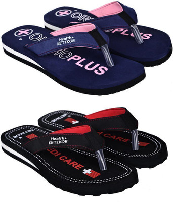 House Women's Slippers Ortho-Care Super Comfort Chappal and Trending (Pack of 1) Flip Flops