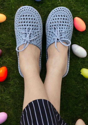 T-ROCK Women Slippers(Grey , 4)