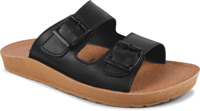 Pu-Pine Men Casual(Black , 8)