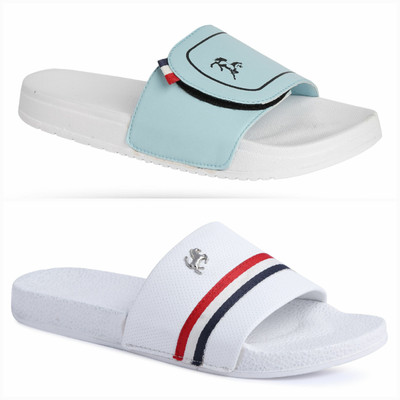 PERY-PAO Men Slides(Multicolor , 10)