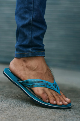 PODDAR Men Slippers(Blue , 6)