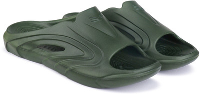 BERSACHE Men Slides(Green , 8)
