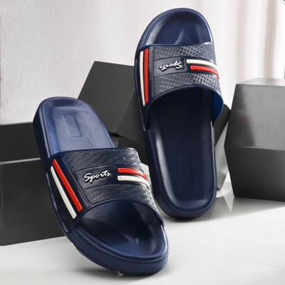 Mochites Men Slides(Blue , 5)
