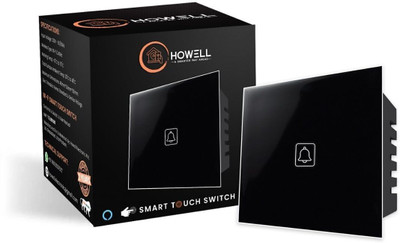 Howell Smart Touch Switch Bell Smart Switch(Black)