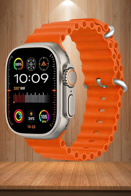 PROBMX T800 ULTRA SMARTWATCH Smartwatch(ORANGE Strap, 1.99)