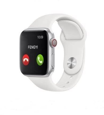 Mynx T500 Bluetooth Calling Function Smartwatch(White Strap, Free Size)