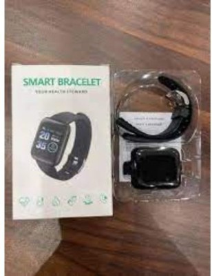 START BUY KDK_135K_ID116 Smart band Smartwatch(Black Strap, Free Size)