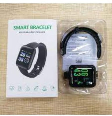 START BUY BTB_405X_ID116 Smart band Smartwatch(Black Strap, Free Size)