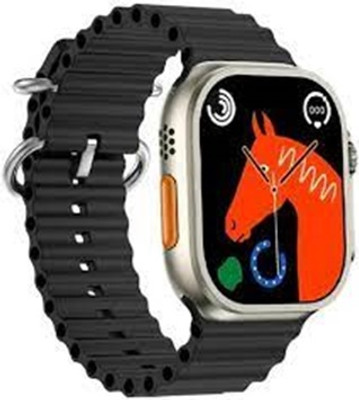 PS COLLECTION Smartwatch T800 Full Touch 100+ Sports Modes with Health Tracking men & women Smartwatch(black Strap, Free Size)