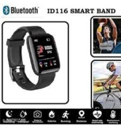 Clairbell ZRZ_252H_ID116 Smart band Smartwatch(Black Strap, Free Size)