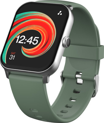 Ambrane Wise Eon Pro1.85 Lucid Display With BT Calling Smartwatch (Green Strap, Regular) For Rs. 1049 @ 80 %